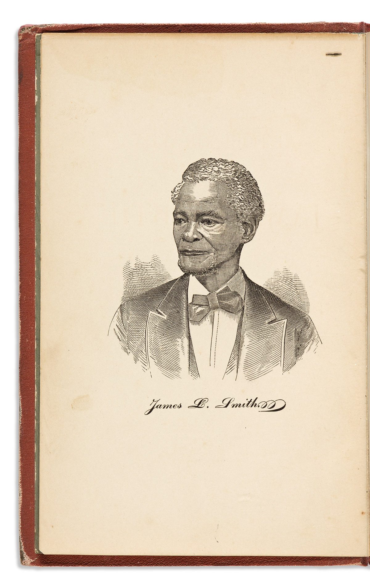 (SLAVERY & ABOLITION.) Autobiography of James L. Smith, Including . . . Reminiscences of Slave Life.
